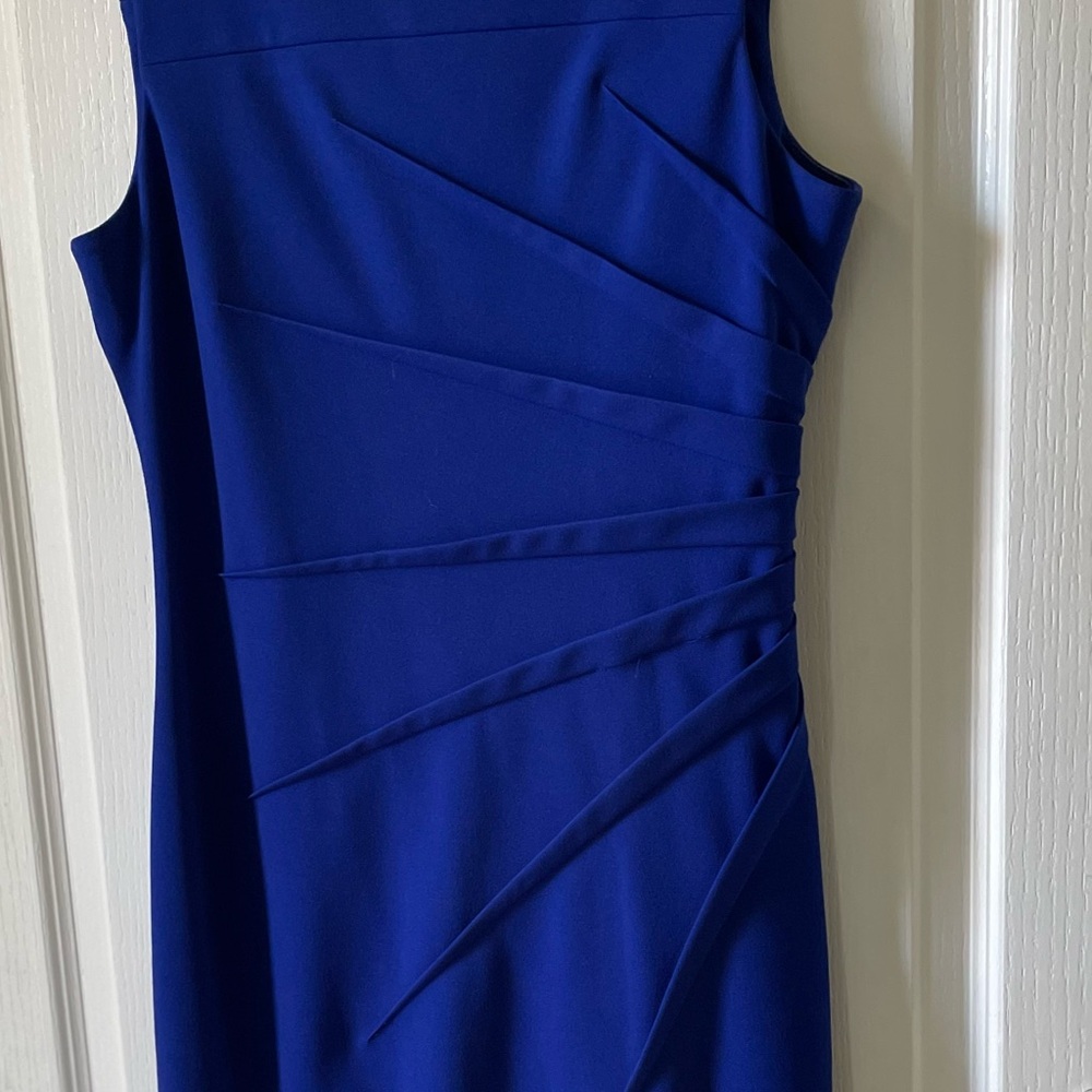 Calvin Klein sheath sunburst dress